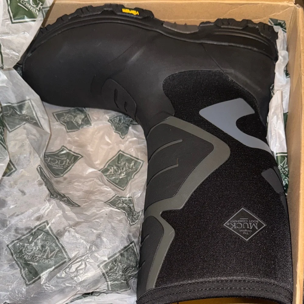 The Original Muck Boot Company Apex‎ Pro Rubber Boots for Men with Arctic Grip